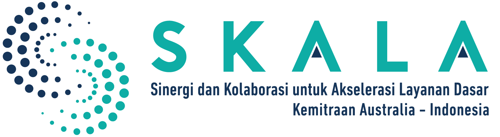 Logo AIP SKALA - Program Kemitraan Australia-Indonesia untuk Akselerasi Layanan Dasar (Sinergi dan Kolaborasi untuk Akselerasi Layanan Dasar/SKALA)