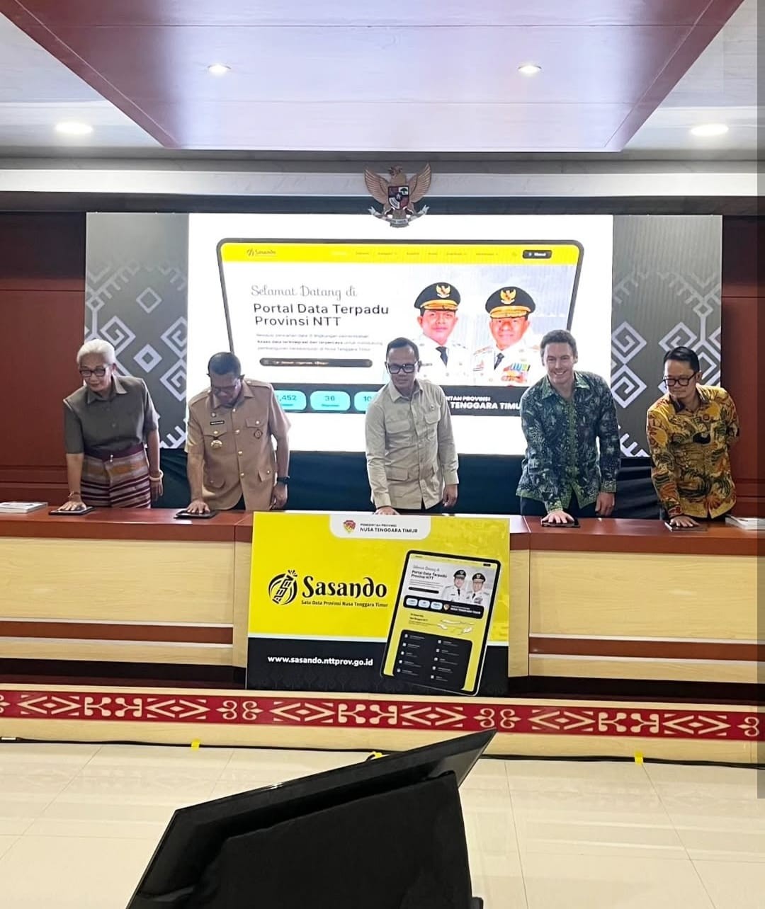 Pemprov NTT Luncurkan Portal Sasando sebagai Terob...